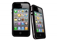 PURO Cover Bumper - Θήκη Apple iPhone 4/4S - Μαύρο